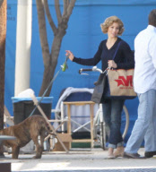 EXCLUSIVE - FIRST-PIX Jessica Biel "wigs out" on the set of 'Hitchcock