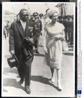 Royal State (visit) Tour Of Africa ... Liberia 1961 Queen Elizabeth Ii And Duke Of Edinburgh''s Tour: Death Knocked Several Times For Shadrach Tubman The Elder Statesman Of Africa. But He Survived With A Smile. Survived To Ride Today In A Royal Coach