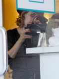 Emma Roberts has a black eye?!