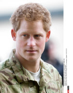 UK : Prince Harry visits RAF Honington