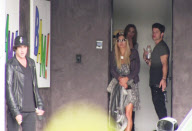 EXCLUSIVE Police called to end Paris and Lindsay's party