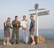 Olympic Torch Relay, Land's End, Cornwall, Britain - 19 May 2012