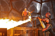 Rammstien in concert at The Colliseum in Denver, Colorado, America - 20 May 2012