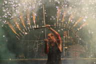 Rammstien in concert at The Colliseum in Denver, Colorado, America - 20 May 2012