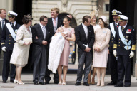 Bautizo de la Princesa Estelle de Suecia en Estocolmo.