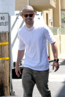 Justin Timberlake Has a Good Laugh in Los Angeles