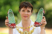 Bürgermeisterin von Warwick Trudy Offer
