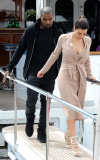 Kanye West & Kim Kardashian In Cannes