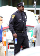 Stars of "Grown Ups 2" Film Scenes with Shaquille O'Neal
