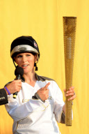 Olympic Torch Relay, Cheltenham race course, Britain - 23 May 2012