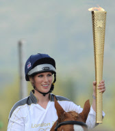 Olympic Torch Relay, Cheltenham race course, Britain - 23 May 2012