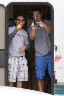 *EXCLUSIVE* Mark Wahlberg cools down with a VAMPT!
