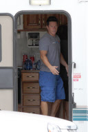 *EXCLUSIVE* Mark Wahlberg cools down with a VAMPT!