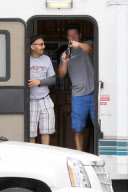 *EXCLUSIVE* Mark Wahlberg cools down with a VAMPT!