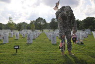 Gedenken an die Kriegstoten auf dem Arlington National Cemetery