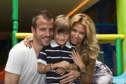 Rafael van der Vaart and Sylvie celebrate son's birthday