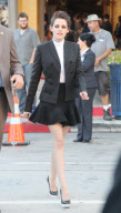Kristen Stewart goes to a screening of "Snow White and the Huntsman"