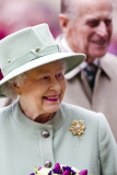 Queen watches Scout parade