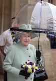 Queen watches Scout parade