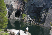 Hodge Close Quarry in the Lake District, Cumbria, Britain - 26 May 2012