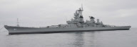 USS Iowa arrvies in Los Angeles