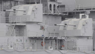 USS Iowa arrvies in Los Angeles