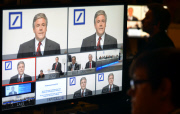 Hauptversammlung der Deutschen Bank in Frankfurt