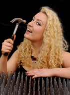 A* student goes from geek to freak after becoming a freak show performer, Dartford, Britain - May 2012