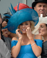 Katherine Jenkins at the Investec Epsom Derby  2-6-12