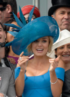 Katherine Jenkins at the Investec Epsom Derby  2-6-12