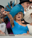 Katherine Jenkins at the Investec Epsom Derby  2-6-12