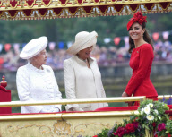 The Queen's Diamond Jubilee, River Pageant, London, Britain - 03 June 2012