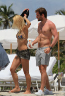 Michelle Hunziker in Miami Beach