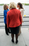 Hilary Clinton visits Sweden

