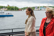Hilary Clinton visits Sweden
