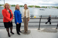 Hilary Clinton visits Sweden
