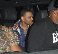 Rihanna leaves Greystone Manor right after Chris Brown