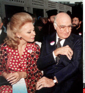 JERUSALEM:EDMOND SAFRA(2nd FROM RIGHT)IN  1993 WHITH HIS WIFE