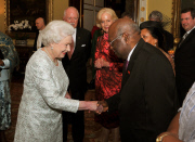 The Queen's Diamond Jubilee, Reception for Commonwealth Governor Generals, Buckingham Palace, London, Britain - 05 Jun 2012