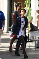 *EXCLUSIVE*  Willow Smith is a Coco Chanel Cutie in Calabasas