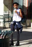 *EXCLUSIVE*  Willow Smith is a Coco Chanel Cutie in Calabasas