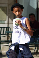*EXCLUSIVE*  Willow Smith is a Coco Chanel Cutie in Calabasas