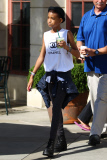 *EXCLUSIVE*  Willow Smith is a Coco Chanel Cutie in Calabasas