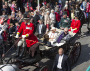 Dänische Royals besuchen Stubbekobing
