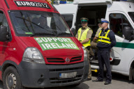 Grenzkontrollen am Grenzübergang Swiecko-Frankfurt (Oder)