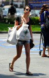 Lea Michele Shows Off Some Leg While Shopping In West Hollywood