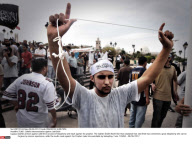 TUNIS : Salafist demonstration against Jalel Brick