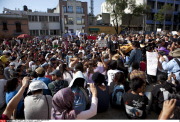 MEXICO: YO SOY 132 PROTEST IN MEXICO CITY