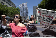 MEXICO: YO SOY 132 PROTEST IN MEXICO CITY