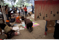 MEXICO: YO SOY 132 PROTEST IN MEXICO CITY
